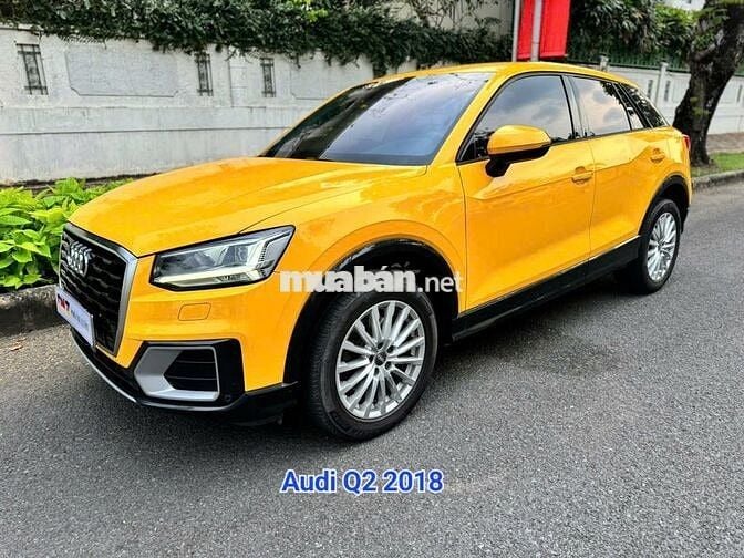 Audi Q2 1.4 TFSI 2018 - Màu Vàng Trend
