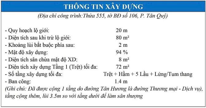 Nhanh tay mới kịp sở hữu cho mình lô đất MT Tân Hương. DT: 4x20m