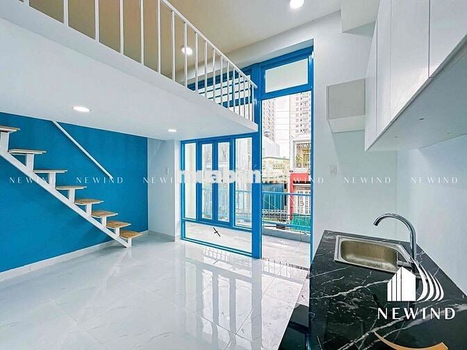 HỆ THỐNG CĂN HỘ DUPLEX FULL NỘI THẤT CÓ BAN CÔNG GẦN TDTU, LOTTE,..