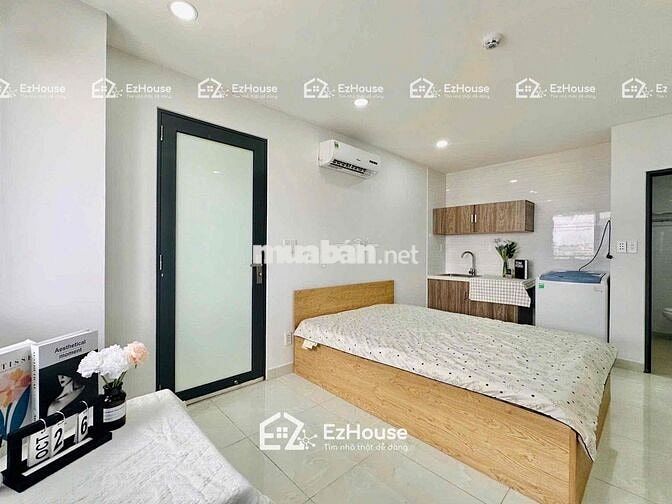 SIÊU PHẨM STUDIO 1PN BAN CÔNG - FULL NỘI THẤT - MÁY GIẶT RIÊNGG
