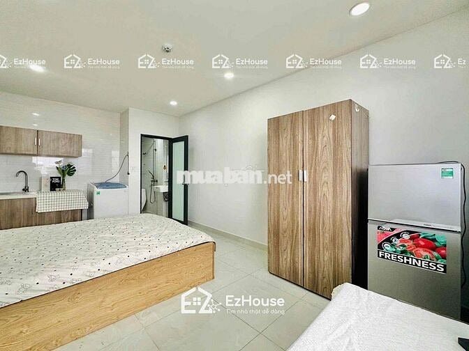 SIÊU PHẨM STUDIO 1PN BAN CÔNG - FULL NỘI THẤT - MÁY GIẶT RIÊNGG