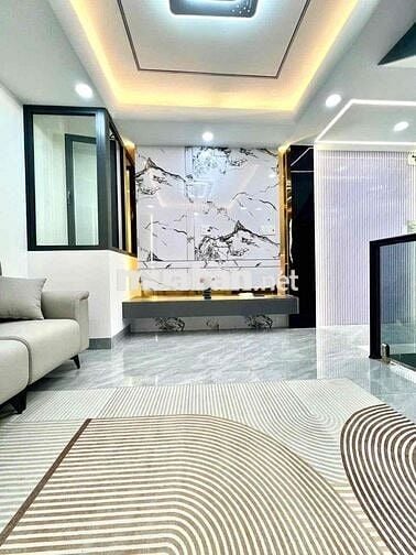 NHÀ MỚI XÂY 5 TẦNG, 4mx12m, ĐƯỜNG HƯƠNG LỘ 2, XE HƠI ĐẬU TRƯỚC NHÀ