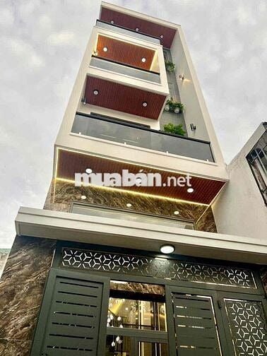 NHÀ MỚI XÂY 5 TẦNG, 4mx12m, ĐƯỜNG HƯƠNG LỘ 2, XE HƠI ĐẬU TRƯỚC NHÀ