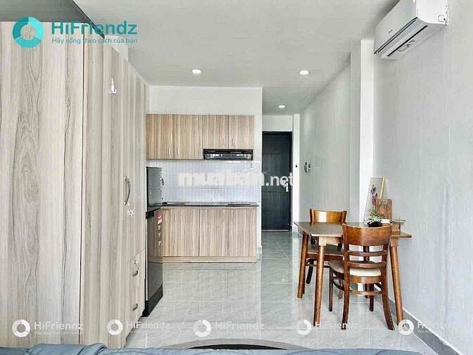 Chính chủ cho thuê 1pn bancol Phan Văn Trị full nội thất gần trường dh