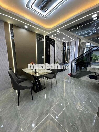NHÀ MỚI XÂY 5 TẦNG, 4mx12m, ĐƯỜNG HƯƠNG LỘ 2, XE HƠI ĐẬU TRƯỚC NHÀ