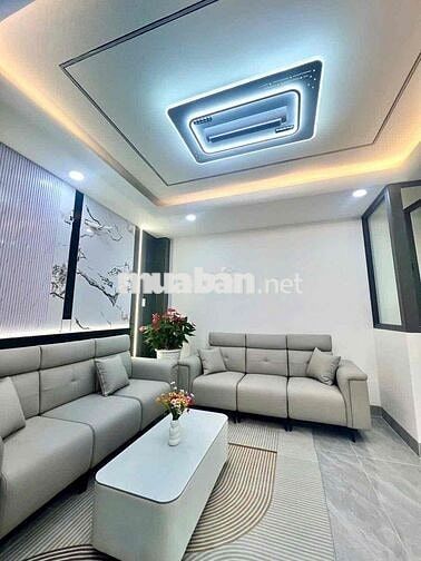 NHÀ MỚI XÂY 5 TẦNG, 4mx12m, ĐƯỜNG HƯƠNG LỘ 2, XE HƠI ĐẬU TRƯỚC NHÀ
