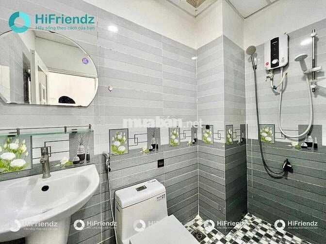 Chính chủ cho thuê 1pn bancol Phan Văn Trị full nội thất gần trường dh