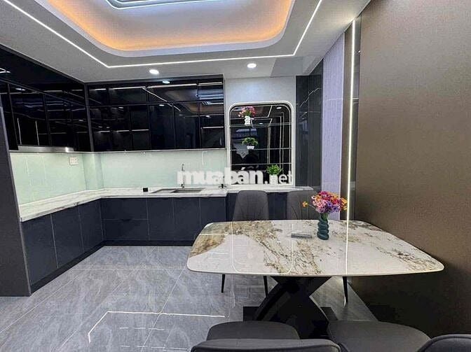 NHÀ MỚI XÂY 5 TẦNG, 4mx12m, ĐƯỜNG HƯƠNG LỘ 2, XE HƠI ĐẬU TRƯỚC NHÀ