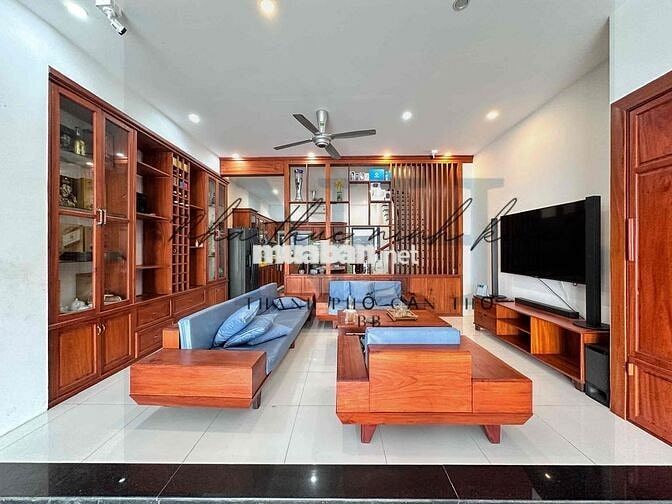 cho thuê nhà 2 lầu full nội thất kdc hồng loan gần cầu trần hoàng na