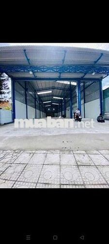 Cho thuê xưởng mới tinh đường xe cont