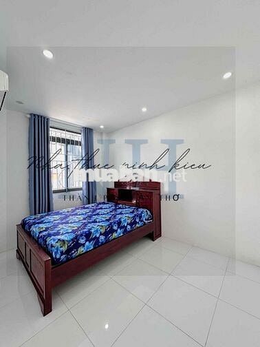 cho thuê nhà 2 lầu full nội thất kdc hồng loan gần cầu trần hoàng na