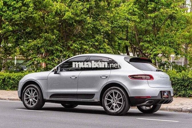 Porsche Macan 2016 màu bạc bản full siêu đẹp