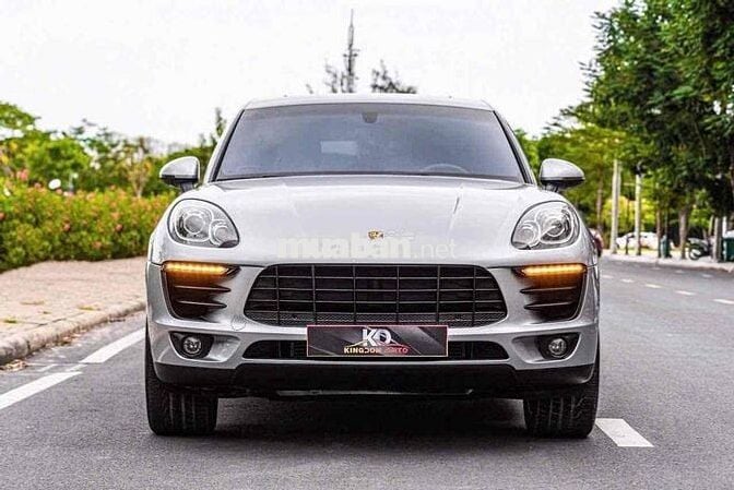 Porsche Macan 2016 màu bạc bản full siêu đẹp