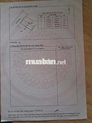 BÁN LÔ ĐẤT GẦN TRƯỜNG TÂN THÔNG HỘI, CỦ CHI, GIÁ 1 tỷ 650 triệu