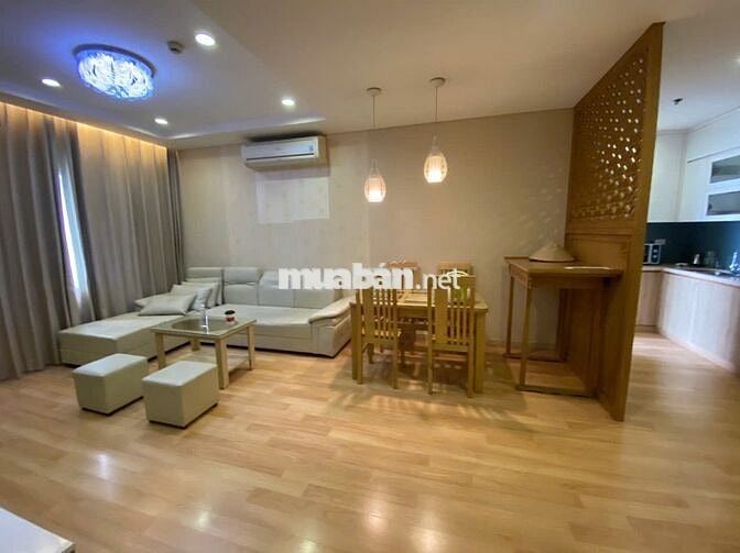 Đang trống CH Golden Palace, Mễ Trì 87m2 2PN giá 15,5tr/th full đồ đẹp