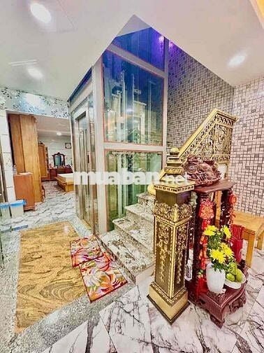 6 TẦNG THANG MÁY - MẶT TIỀN LÊ LƯ - TÂN PHÚ - 80M2 - FULL NỘI THẤT