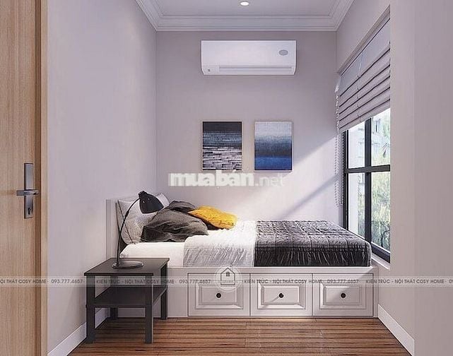 💎Centery cho thuê gấp căn hộ 3PN + 3WC view hồ vơi, giá 18tr/ tháng