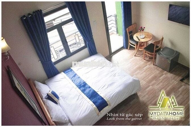 Cho thuê căn hộ mini 35m2 P2, TP Đà Lạt full nội thất gần ĐH Đà Lạt