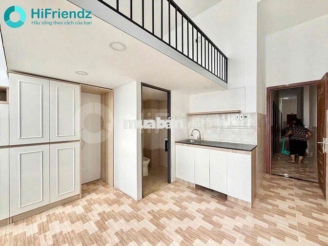 DUPLEX MỚI 100% BAN CÔNG   NGAY HỌC VIỆN HÀNG KHÔNG  4tr6 -5tr5