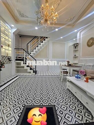 BẠCH ĐẰNG-BÌNH THẠNH,NGANG 4.9 NỞ HẬU 10M,45M2,3PN,CHỈ 4..T