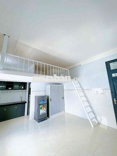 Cho Thuê Phòng Có Gác Ở Được 4 Người Bình Thạnh_Full NT_Cửa Sổ Lớn