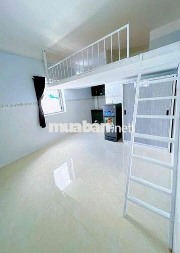 Cho Thuê Phòng Có Gác Ở Được 4 Người Bình Thạnh_Full NT_Cửa Sổ Lớn