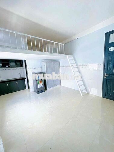 Cho Thuê Phòng Có Gác Ở Được 4 Người Bình Thạnh_Full NT_Cửa Sổ Lớn