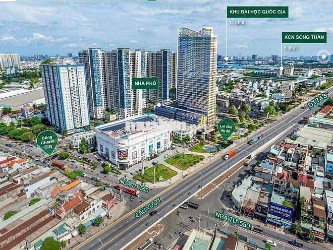 Chung cư The Infinity HCM_ căn hộ vườn treo giá 42tr/m2 thanh t