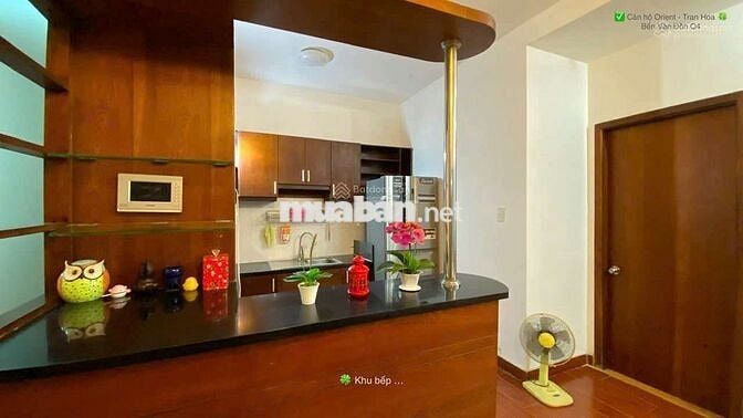 CHO THUÊ CHUNG CƯ ORIENT Q4 - 3PN 3WC - 100M2 GIÁ 17TR - FULL NỘI THẤT