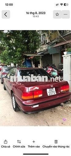 Honda Accord 1992 2.0 MT - 350000 km