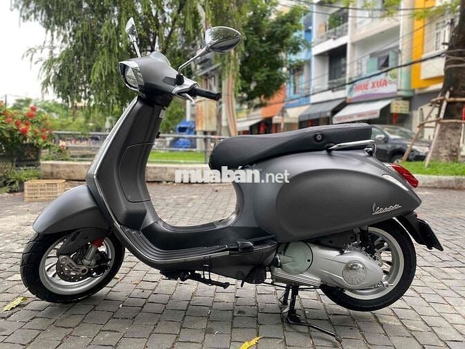 Vespa xám ghi đèn led xe đẹp chính chủ bán