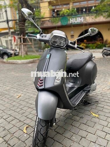 Vespa xám ghi đèn led xe đẹp chính chủ bán
