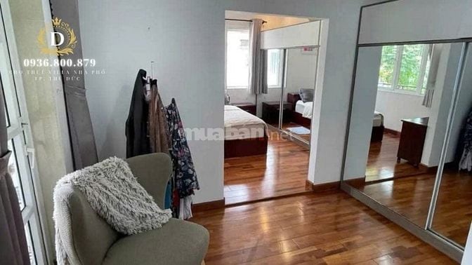 🏠 Cho thuê Biệt thự Thảo Điền,ngang 18x20m,3 tầng, 5PN, full nôi thất