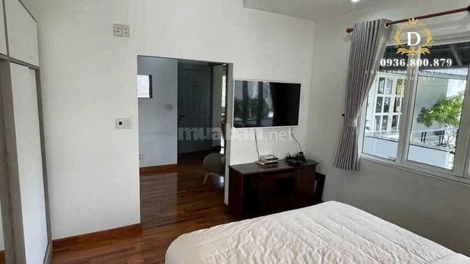 🏠 Cho thuê Biệt thự Thảo Điền,ngang 18x20m,3 tầng, 5PN, full nôi thất