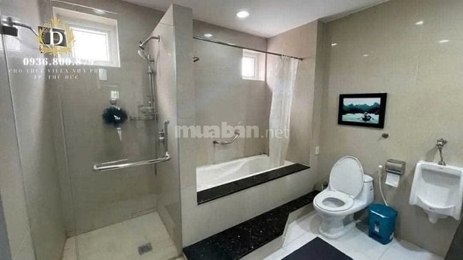 🏠 Cho thuê Biệt thự Thảo Điền,ngang 18x20m,3 tầng, 5PN, full nôi thất