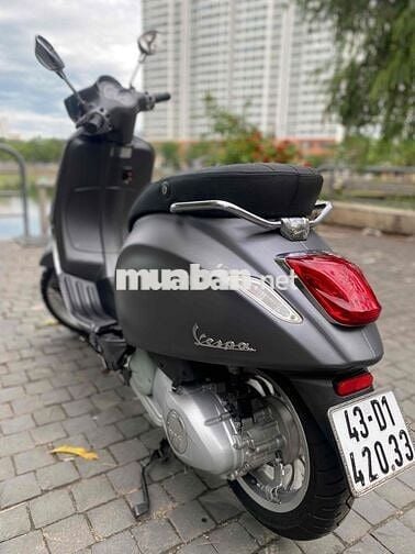 Vespa xám ghi đèn led xe đẹp chính chủ bán