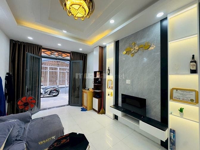Nhà 1 lầu đẹp Cao cấp hẻm Nguyễn Văn Khối, P8, Q.Gò Vấp, vào ở ngauy