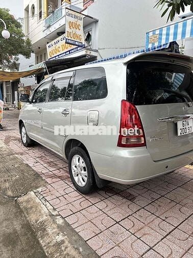 Toyota Innova 2008 xe gia đinh chinh chu rin