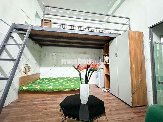 Căn Hộ Duplex 30m2 2 Chỗ ngủ , Free Xe , Sofa đầy đủ