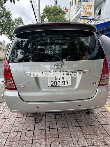 Toyota Innova 2008 xe gia đinh chinh chu rin