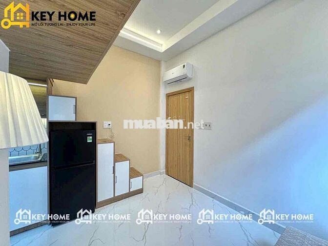 Trống sẳn phòng full nội thất mới 100% gần Văn Lang và IuH và GDU