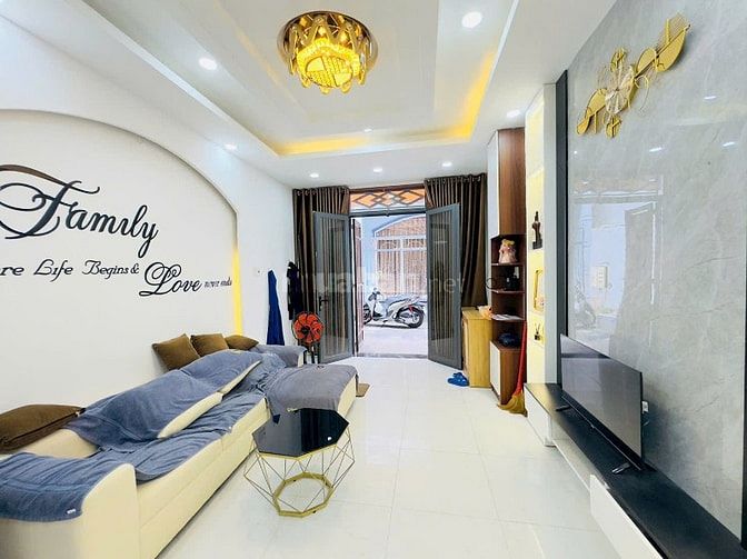 Nhà 1 lầu đẹp Cao cấp hẻm Nguyễn Văn Khối, P8, Q.Gò Vấp, vào ở ngauy