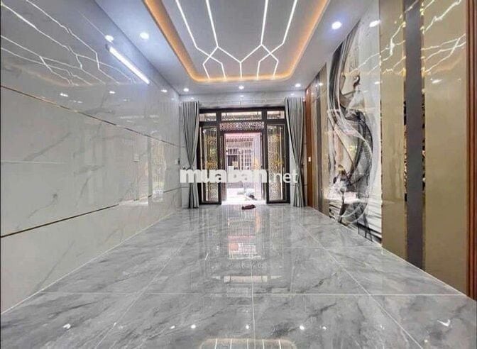 NHÀ 4 TẦNG ĐẸP — ĐẤT MỚI PHƯỜNG BÌNH TRỊ ĐÔNG (4m x15 m)
