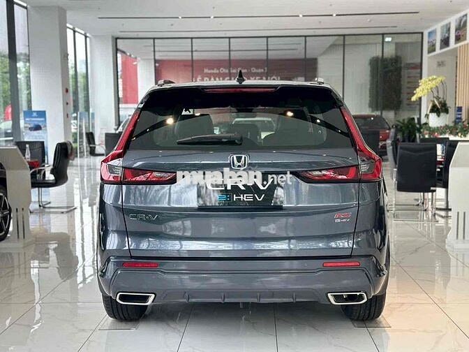 Honda CR V 2025 e:HEV RS Xám giao ngay, vay baodau