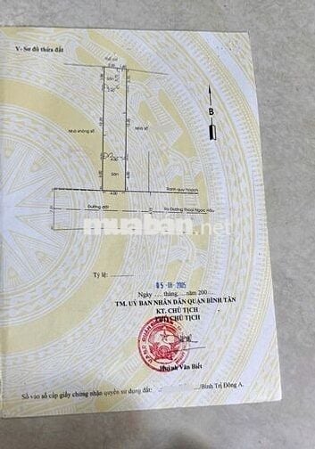 Nhà cấp 4 diện tích 88m2 HXT đường Hương Lộ 2, P. BTĐ A, Q. Bình Tân