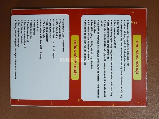 Thanh lý ghế Massage Queencrown hàng trưng bày