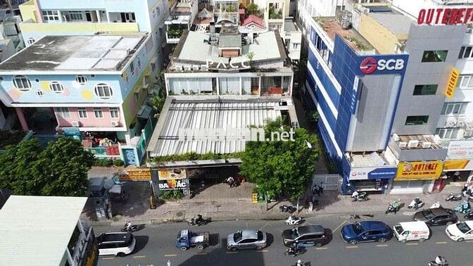 Nhà góc 4 mặt tiền đường lê văn sỹ quận phú nhuận DT 450m2 đất