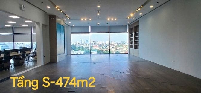 Cho thuê văn phòng làm việc có sẵn nội thất view đẹp 474m2 tòa Artemis