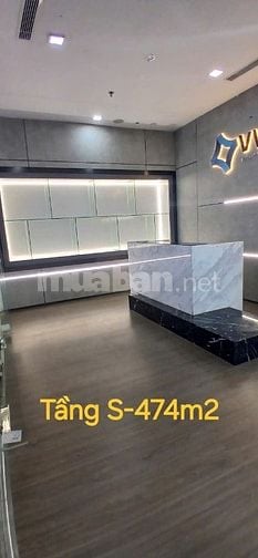 Cho thuê văn phòng làm việc có sẵn nội thất view đẹp 474m2 tòa Artemis