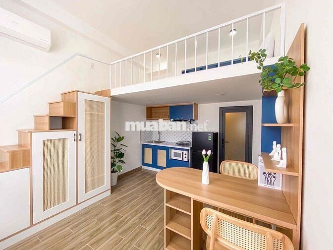 DUPLEX SIÊU THOÁNG FULL NỘI THẤT NGAY CẦU VƯỢT CÂY GÕ Ba Tháng Hai